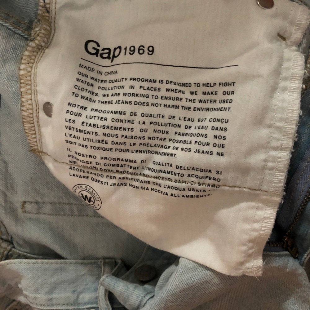 Gap jean shorts
